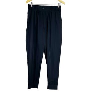 NIKE DRI-FIT Black Pull on Flex Bliss Lux Slim Fit Training Pants Women's Large